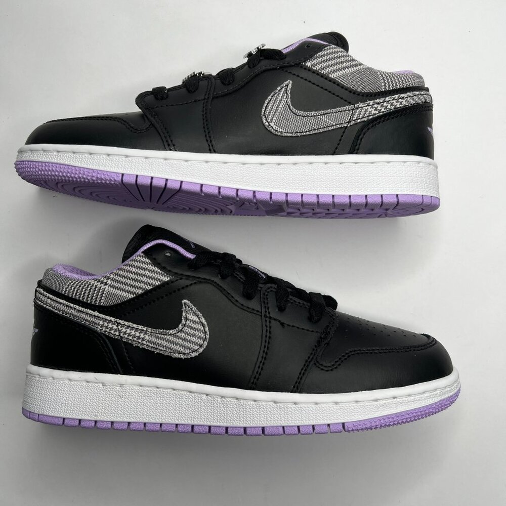 Air Jordan 1 Low Houndstooth (GS) DH0570-015 Size 4.5Y / 6 Women's